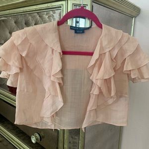 Ralph Lauren shrug cover up